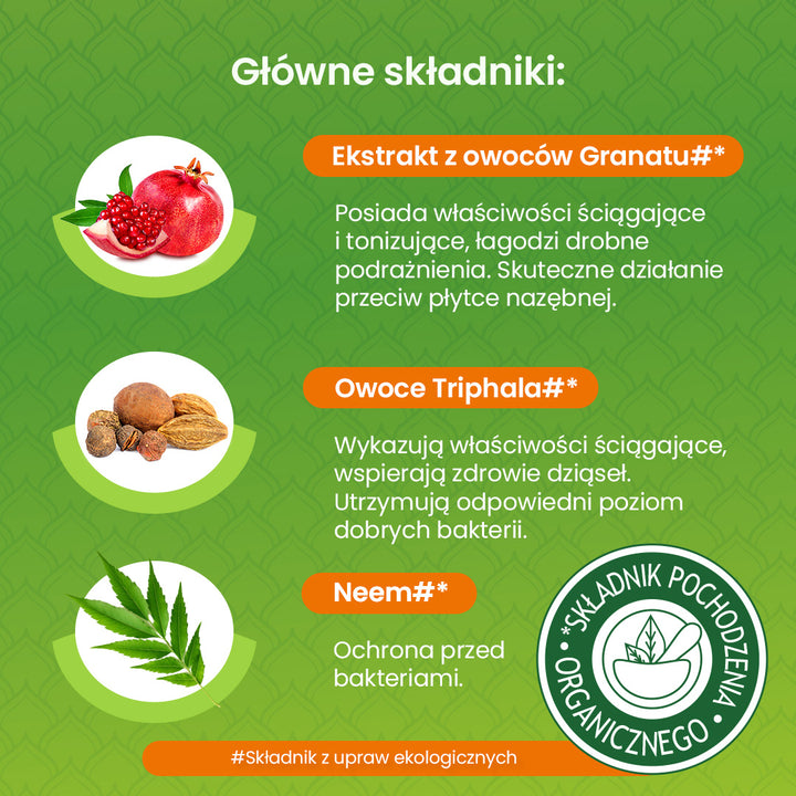 Himalaya Botanique Pasta do zębów Neem i Granat - 150 g