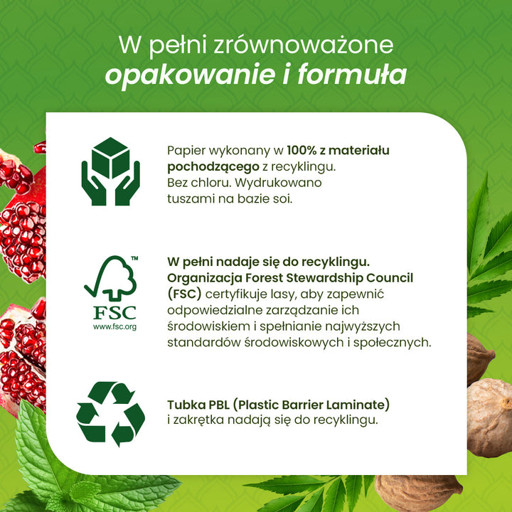 Himalaya Botanique Pasta do zębów Neem i Granat - 150 g