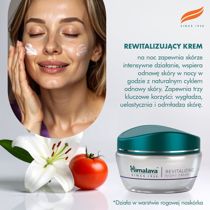Rewitalizujący krem na noc