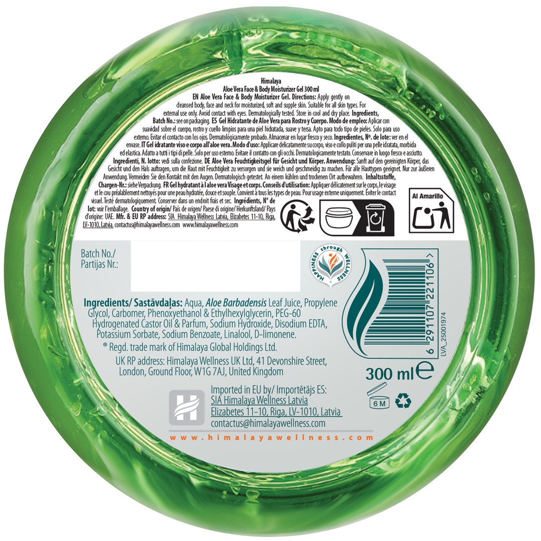 Aloesowy Żel Nawilżający do Twarzy i Ciała