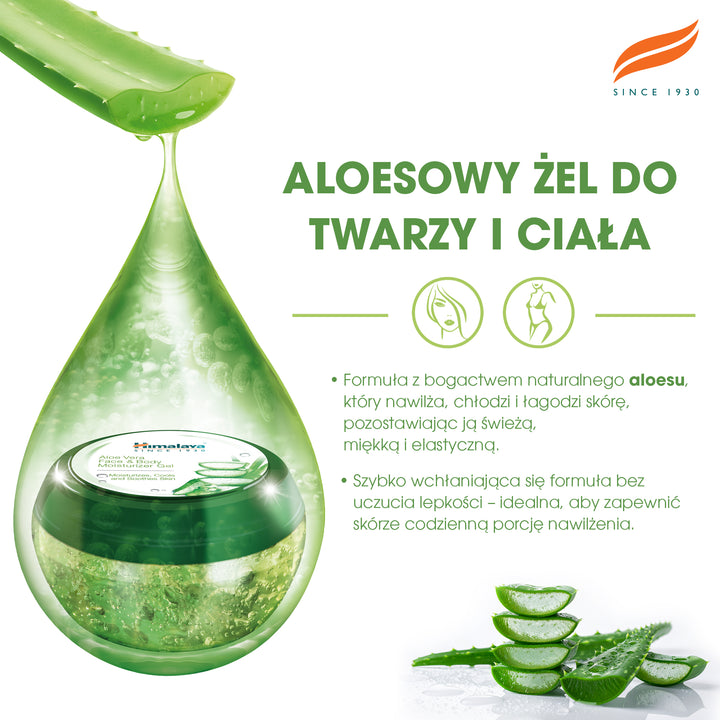 Aloesowy Żel Nawilżający do Twarzy i Ciała