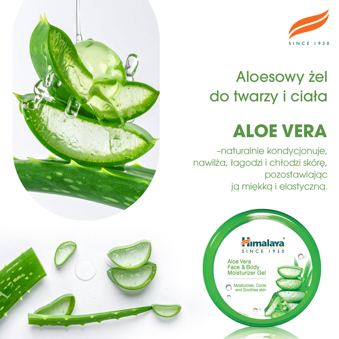 Aloesowy Żel Nawilżający do Twarzy i Ciała