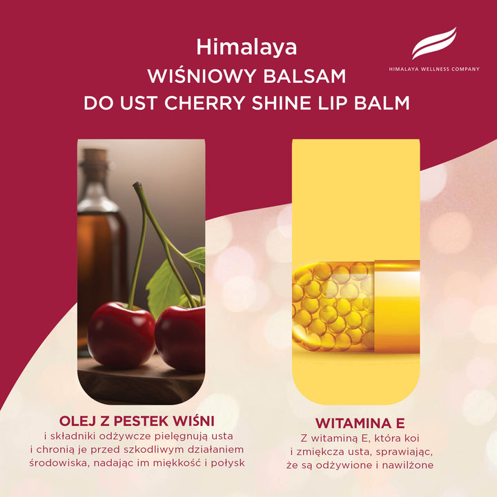 Himalaya Balsam do ust Cherry Shine, 4.5 g