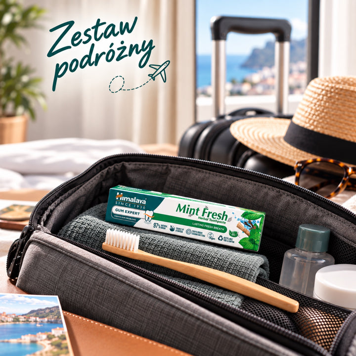 Pasta do zębów Gum Expert - Mint Fresh - Zestaw podróżny 40g