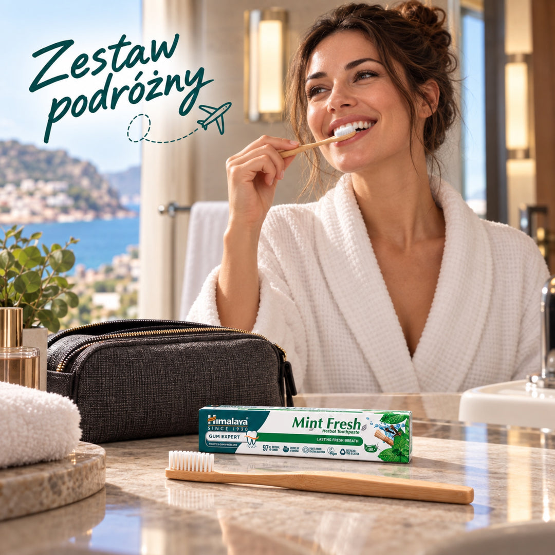 Pasta do zębów Gum Expert - Mint Fresh - Zestaw podróżny 40g