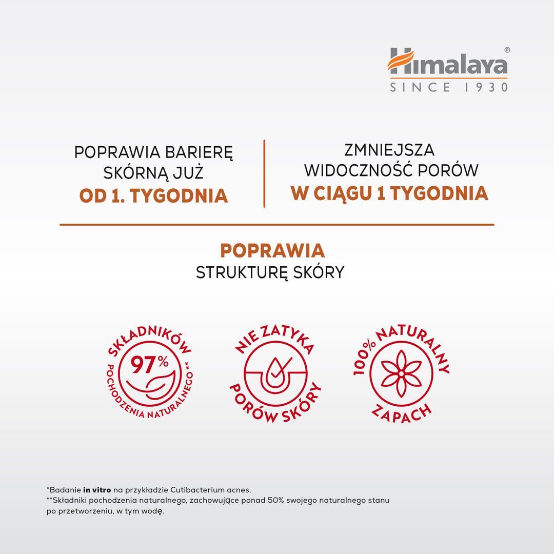 Himalaya Acne Clear+ Serum do usuwania blizn