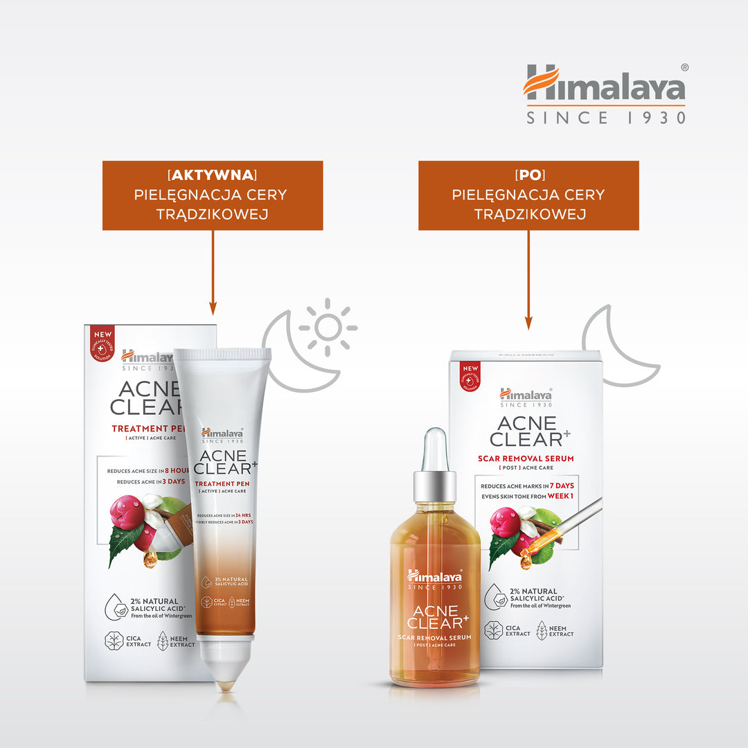 Himalaya Acne Clear+ Serum do usuwania blizn