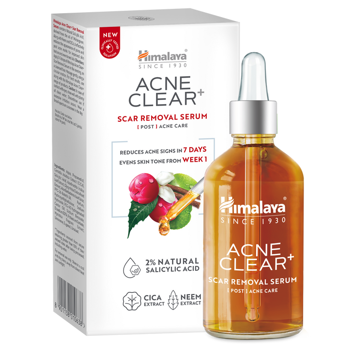 Himalaya Acne Clear+ Serum do usuwania blizn