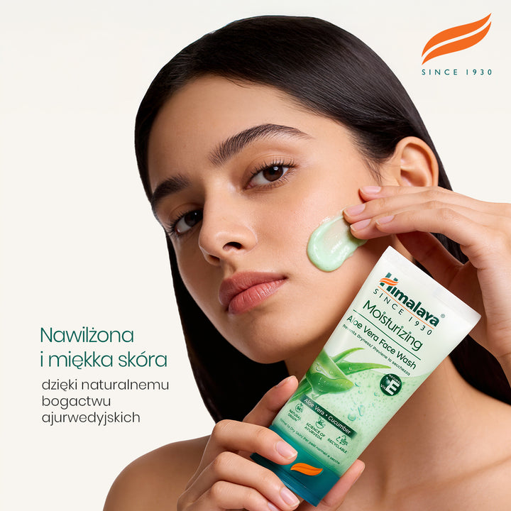 HIMALAYA NAWILŻAJĄCY ŻEL DO MYCIA TWARZY Z ALOESEM 150ML