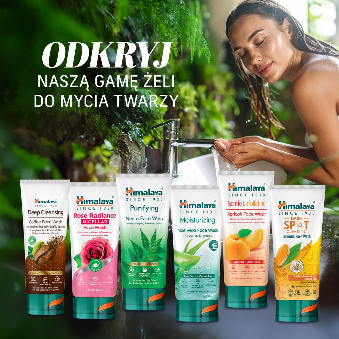 HIMALAYA NAWILŻAJĄCY ŻEL DO MYCIA TWARZY Z ALOESEM 150ML