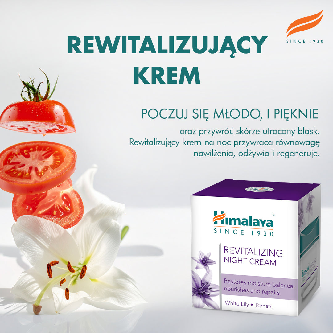 Rewitalizujący krem na noc