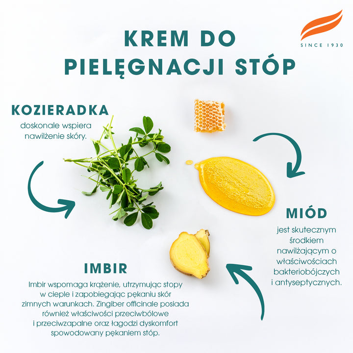 Krem stóp