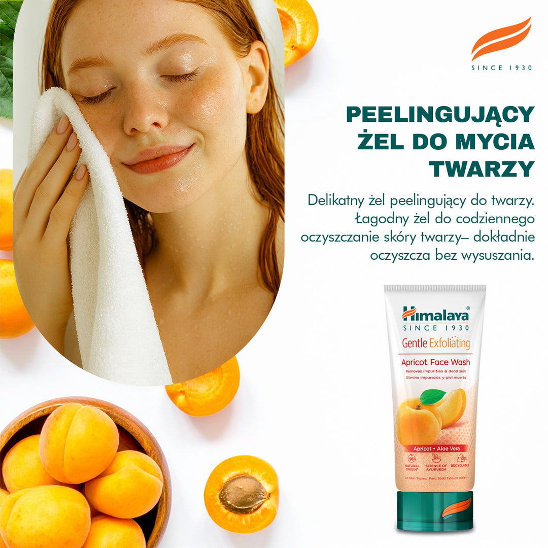 Delikatnie złuszczający żel do mycia twarzy z mikrogranulkami