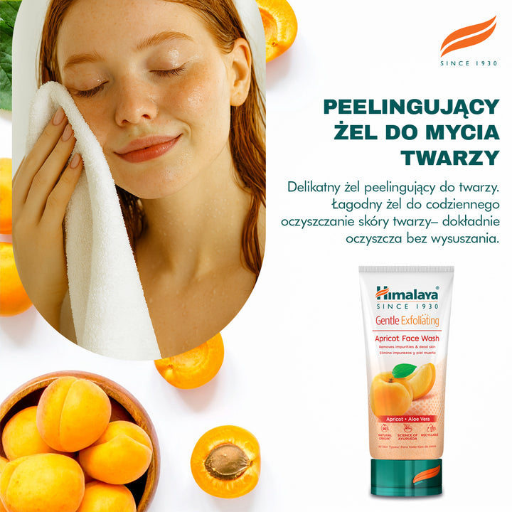 Delikatnie złuszczający żel do mycia twarzy z mikrogranulkami