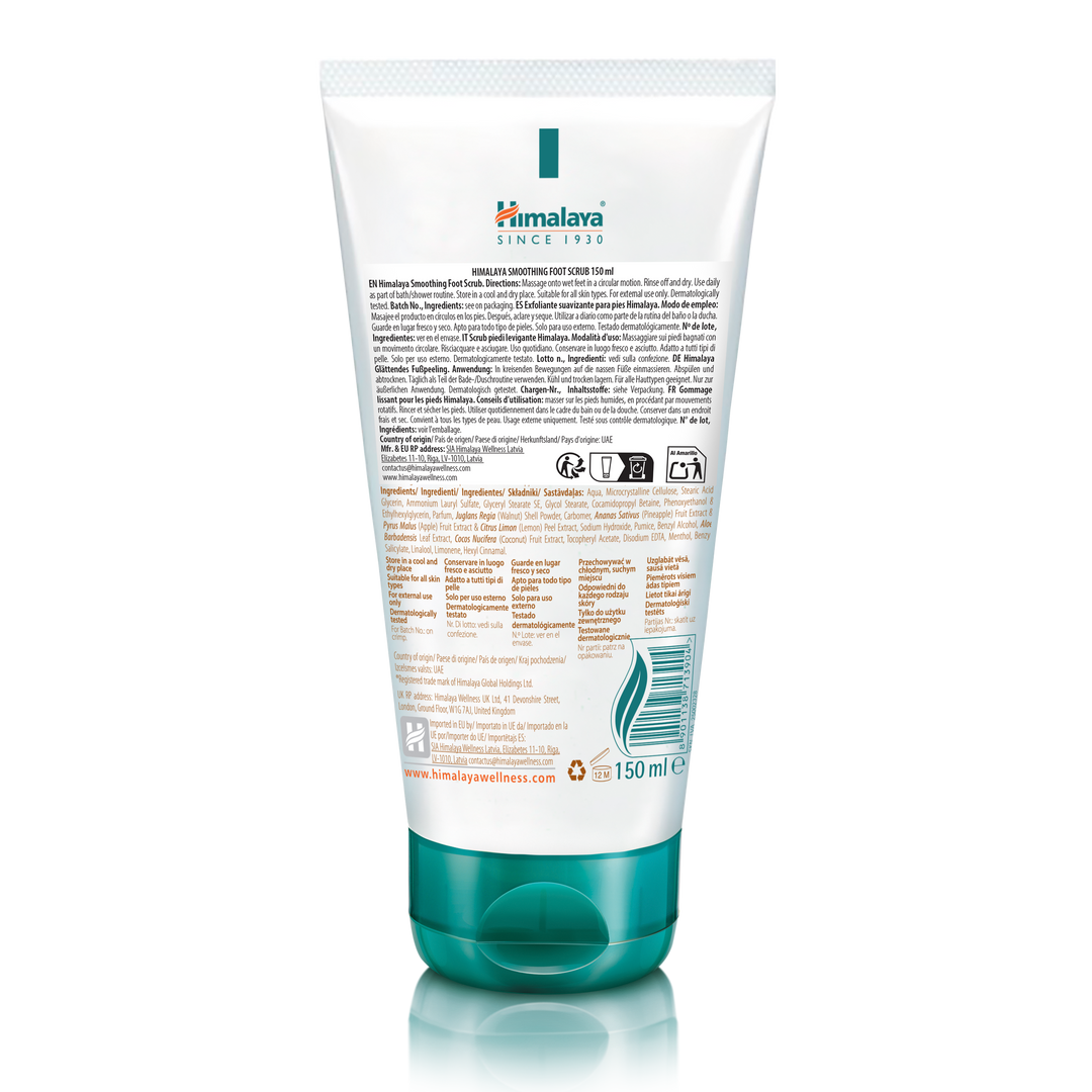 Wygładzający peeling do stóp