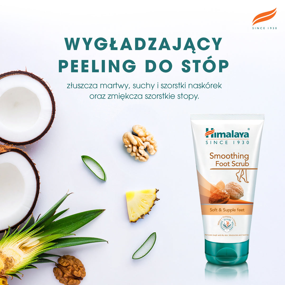 Wygładzający peeling do stóp