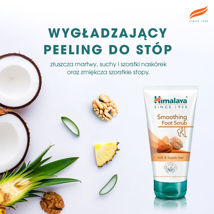 Wygładzający peeling do stóp