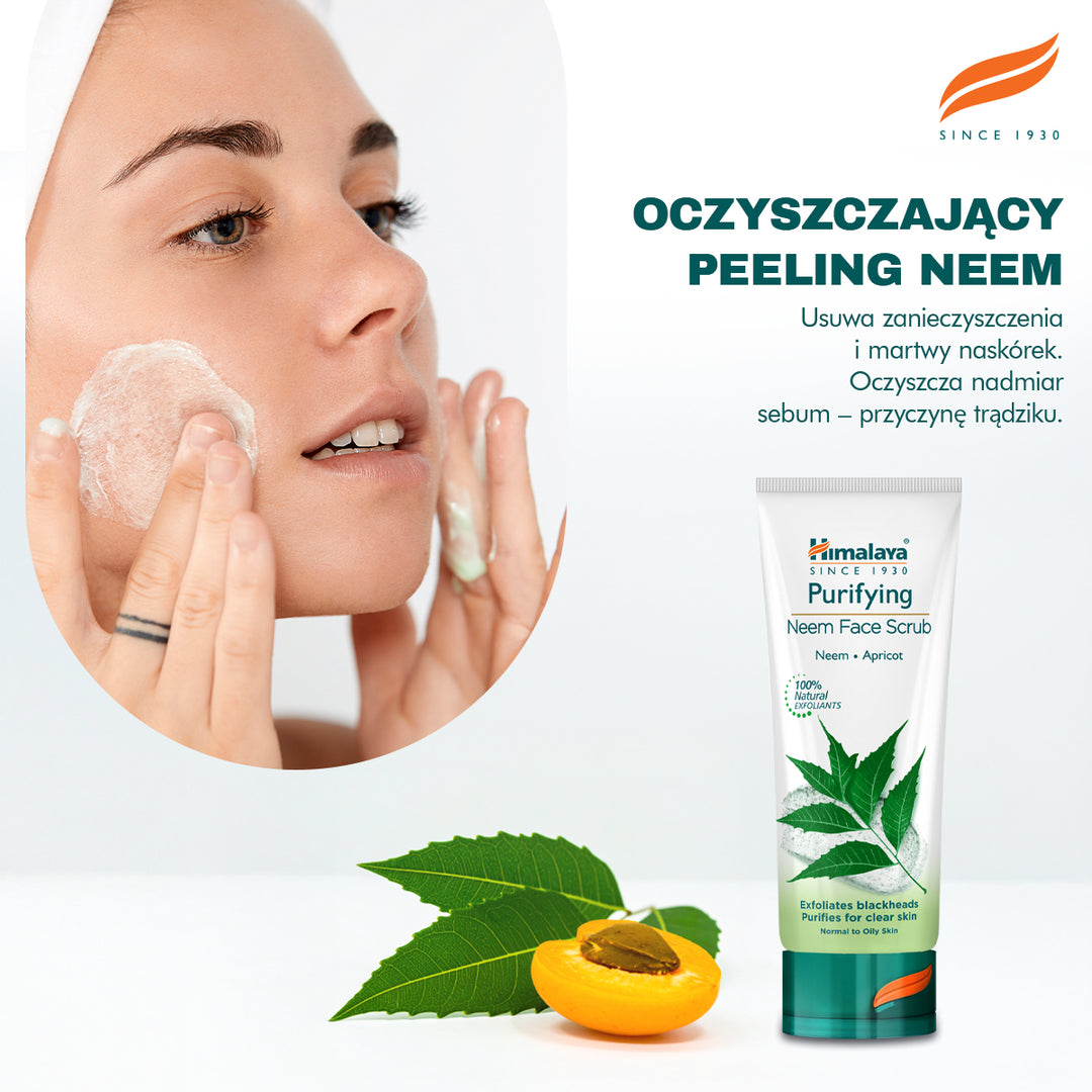 Oczyszczający peeling Neem