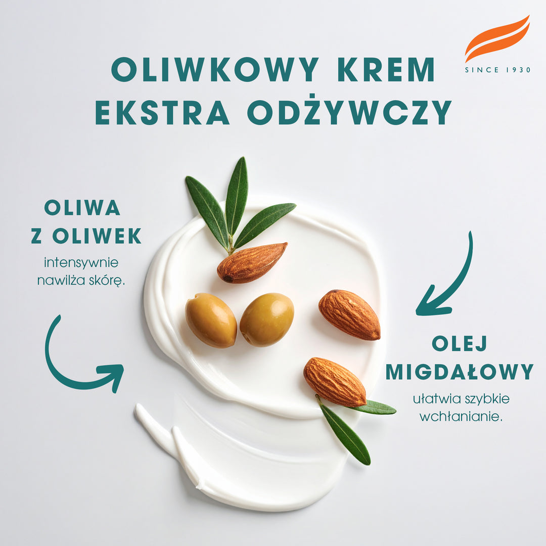 Oliwkowy krem odżywczy