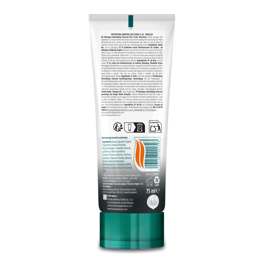 Detoksykacyjny peeling węglowy (Charcoal Scrub)