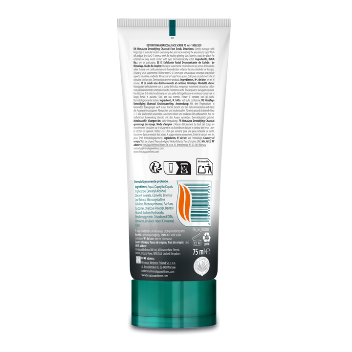 Detoksykacyjny peeling węglowy (Charcoal Scrub)