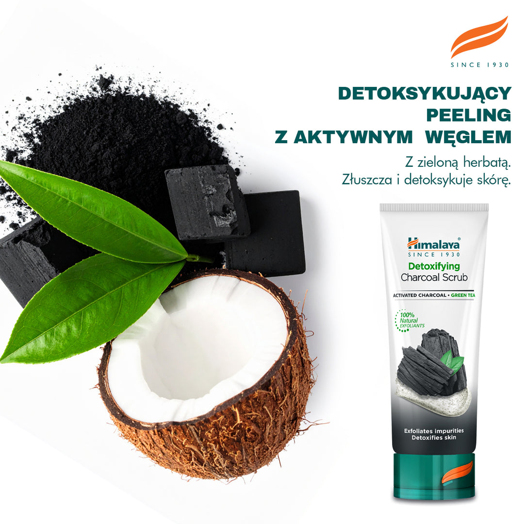 Detoksykacyjny peeling węglowy (Charcoal Scrub)