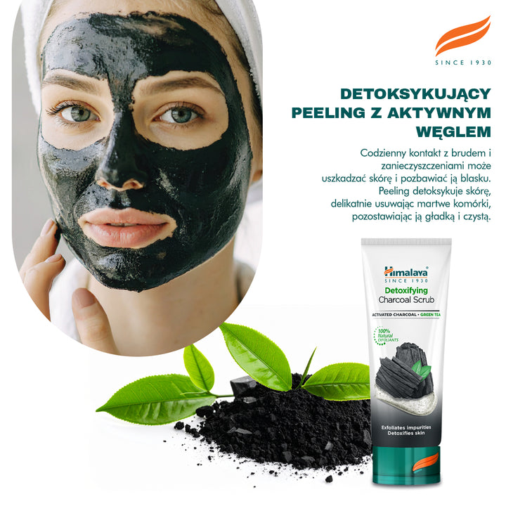 Detoksykacyjny peeling węglowy (Charcoal Scrub)