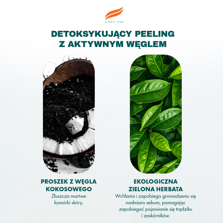 Detoksykacyjny peeling węglowy (Charcoal Scrub)