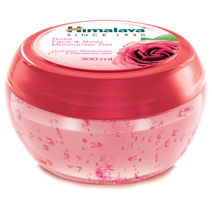 HIMALAYA RÓŻANY, NAWILŻAJĄYCY ŻEL DO TWARZY I CIAŁA 300ML