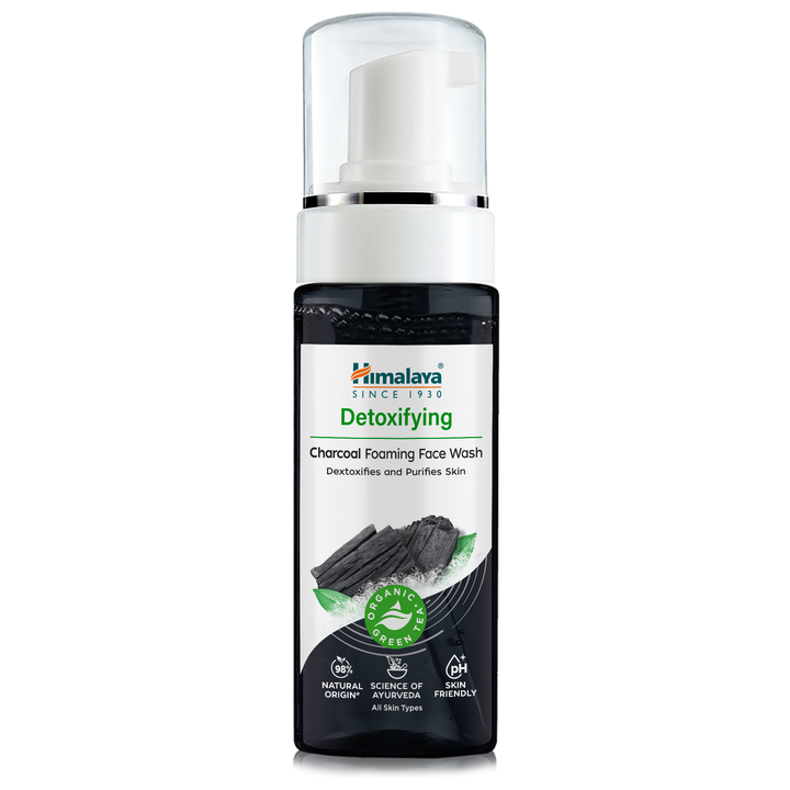 HIMALAYA DETOKSYKUJĄCA PIANKA DO MYCIA TWARZY Z WĘGLEM AKTYWNYM 150ML