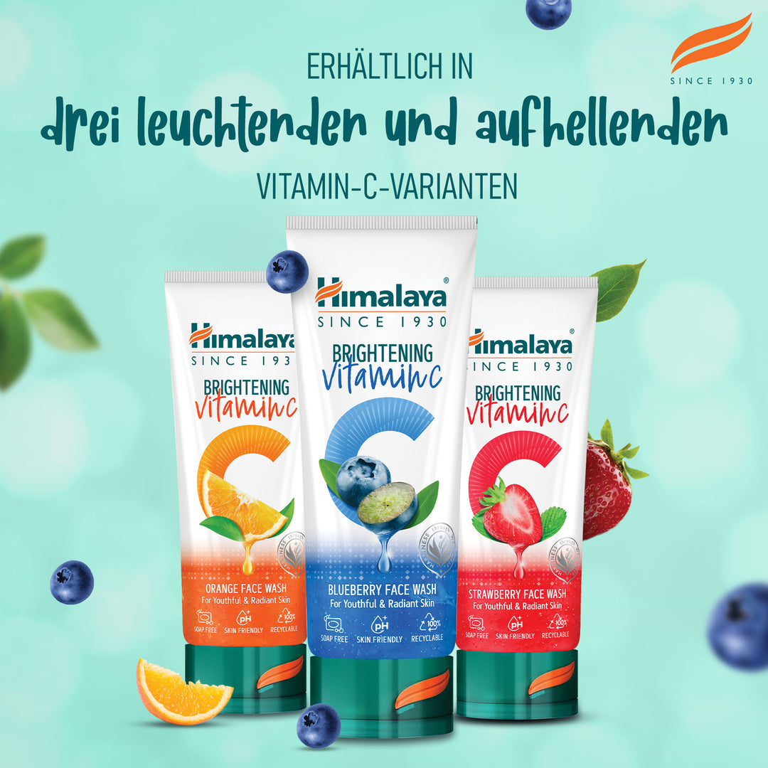 Himalaya Jagodowy Żel do mycia twarzy z Witaminą C - 100 ml