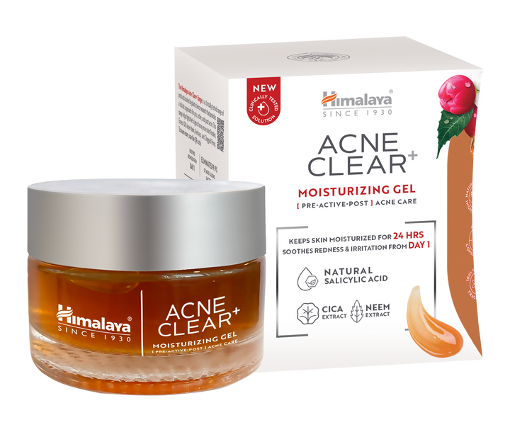 Himalaya Acne Clear+ Żel nawilżający