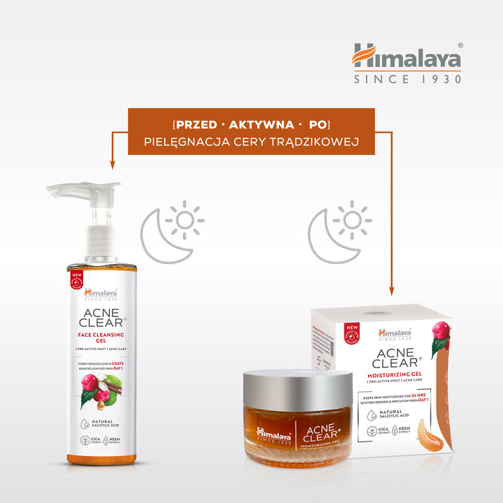 Himalaya Acne Clear+ Żel do mycia twarzy