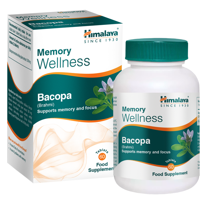 Himalaya Memory Wellness Bacopa (Brahmi) - 60 Tabletki