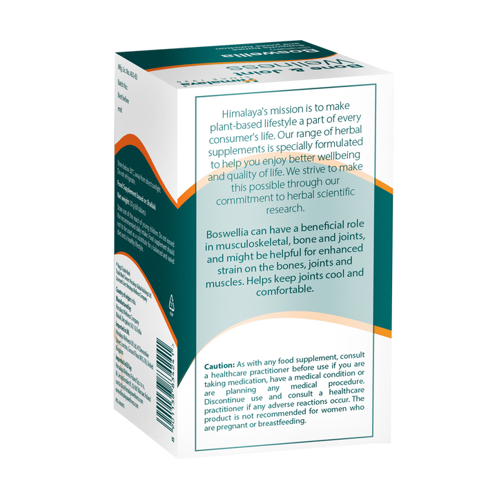 Himalaya Bone & Joint Wellness Boswellia - 60 Tabletki