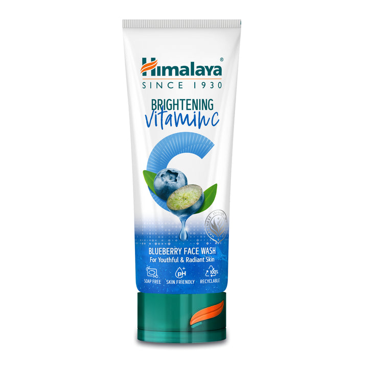 Himalaya rozjaśniający borówkowy płyn do mycia twarzy z witaminą C