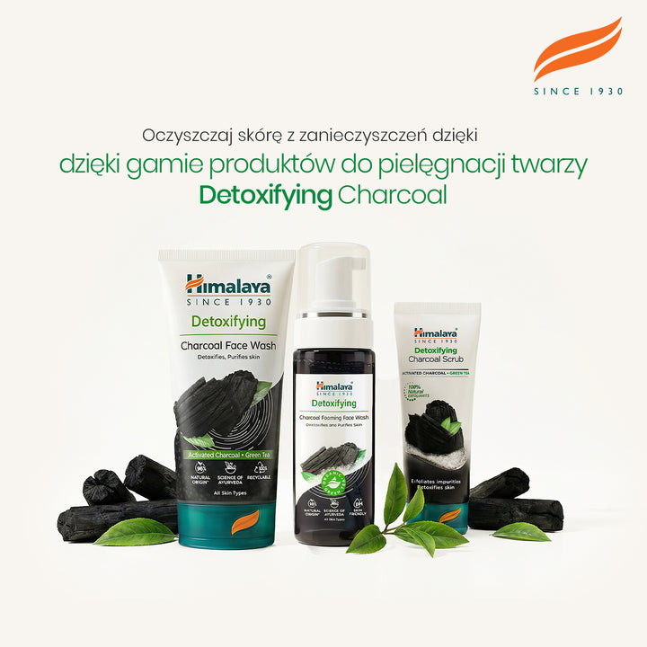 HIMALAYA DETOKSYKUJĄCA PIANKA DO MYCIA TWARZY Z WĘGLEM AKTYWNYM 150ML