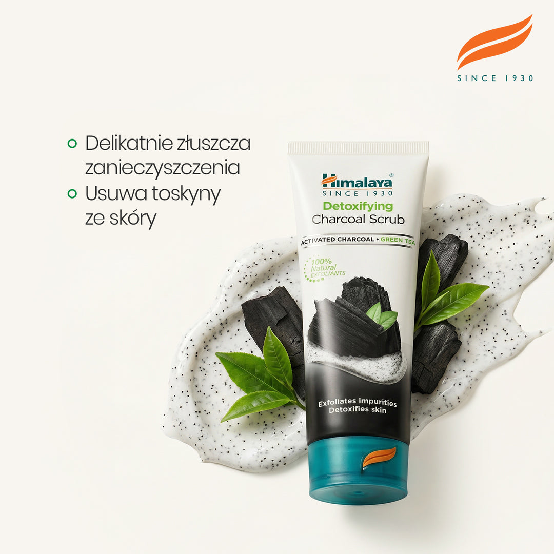 Detoksykacyjny peeling węglowy (Charcoal Scrub)