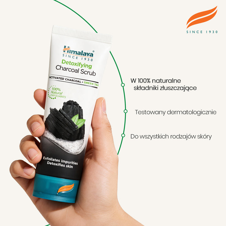 Detoksykacyjny peeling węglowy (Charcoal Scrub)