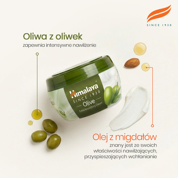 Oliwkowy krem odżywczy