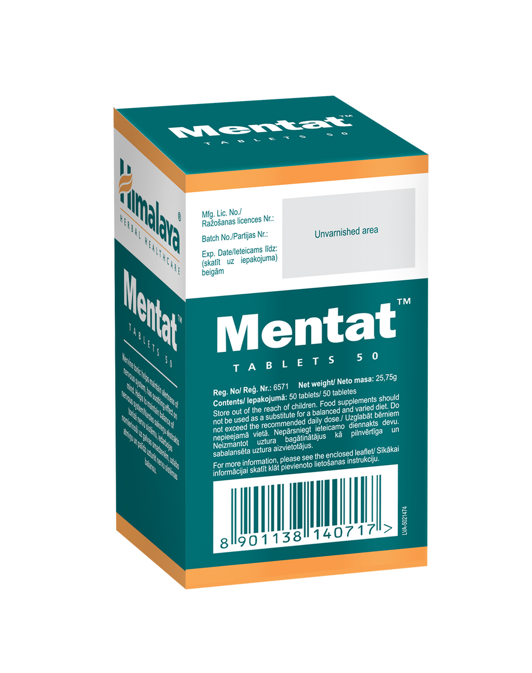 Himalaya Mentat - 50 tablets