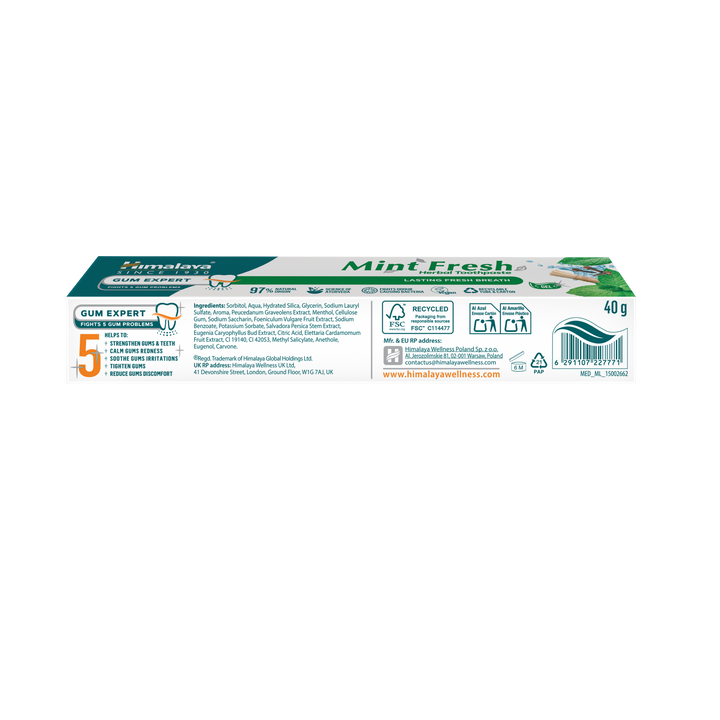 GUM Expert Pasta do zębów - Mięta świeżość - 75 ml