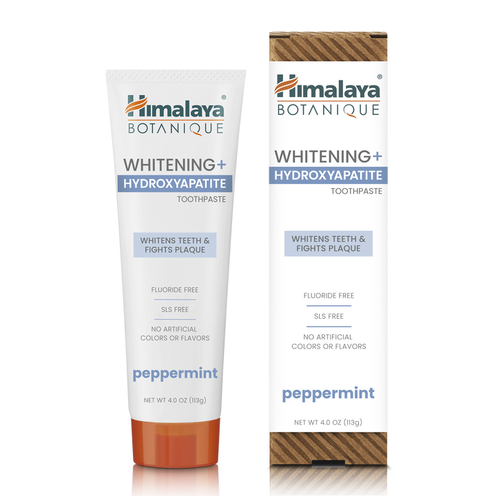 Himalaya Botanique Whitening+ Hydroxyapatite Pasta do Zębów - Peppermint 113g