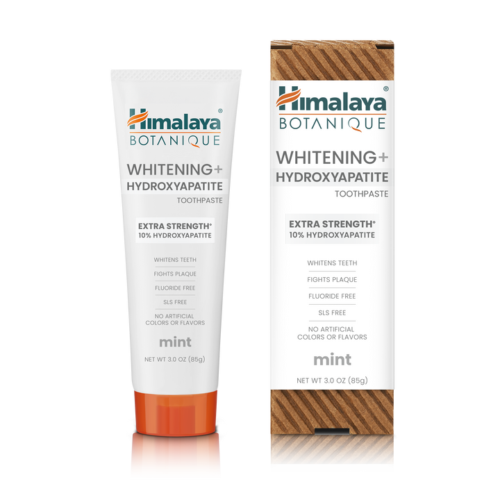 Himalaya Botanique Whitening+ Hydroxyapatite Pasta do Zębów - Extra Strength Mint 85g
