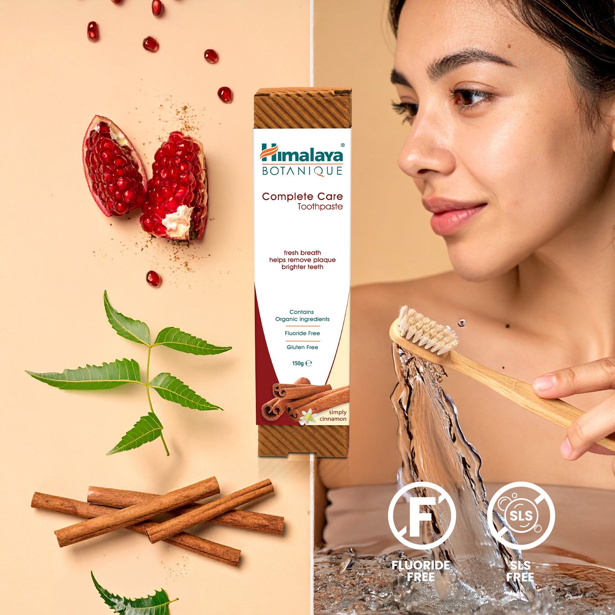 BOTANIQUE Cynamonowa pasta do zębów Complete Care - Simply