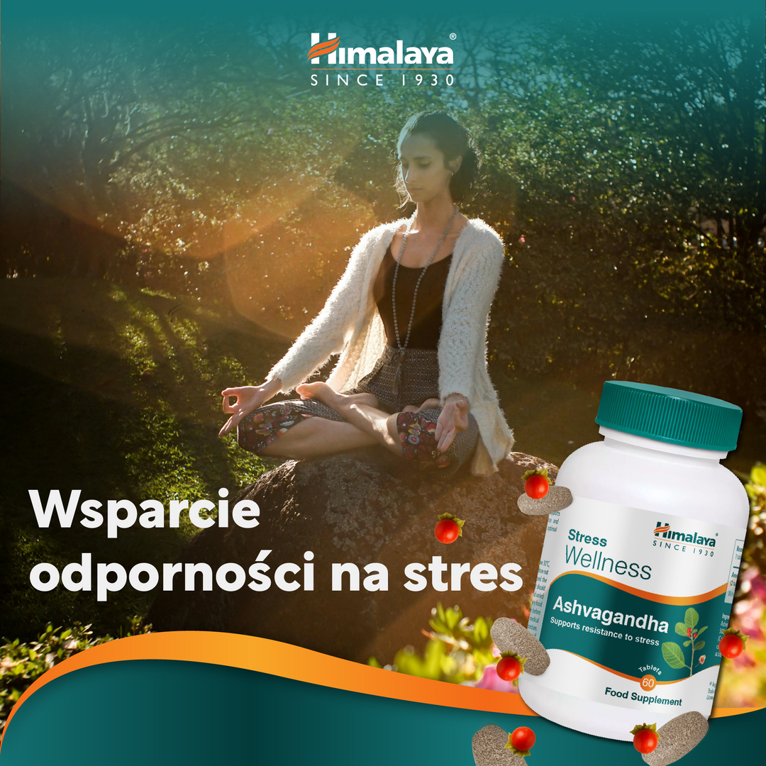 Himalaya Stress Wellness Ashvagandha - 60 Tabletki