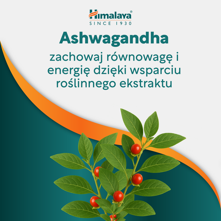 Himalaya Stress Wellness Ashvagandha - 60 Tabletki