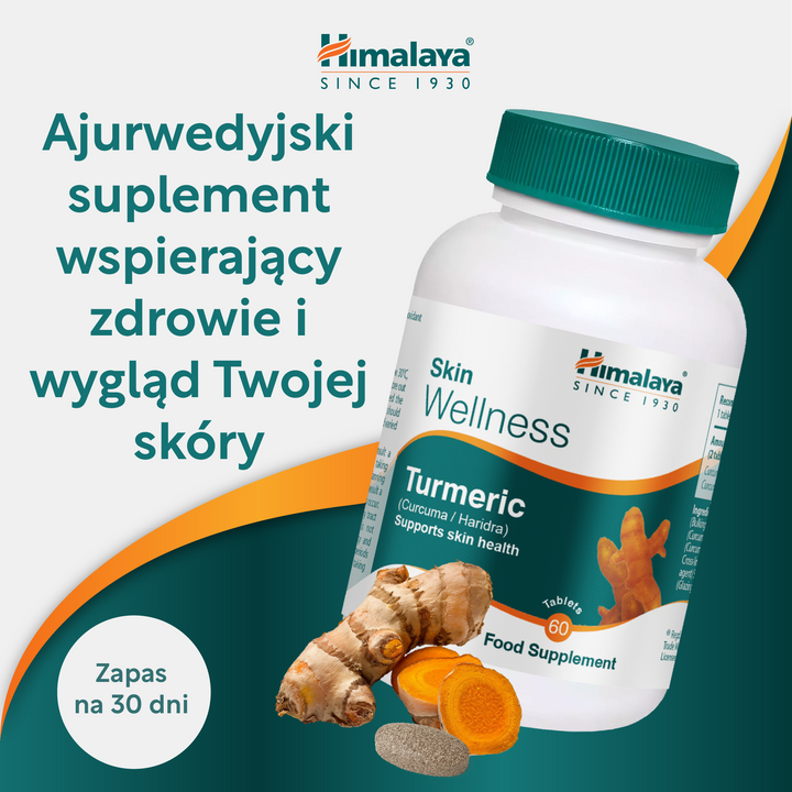 Himalaya Skin Wellness Kurkuma  - 60 Tabletki