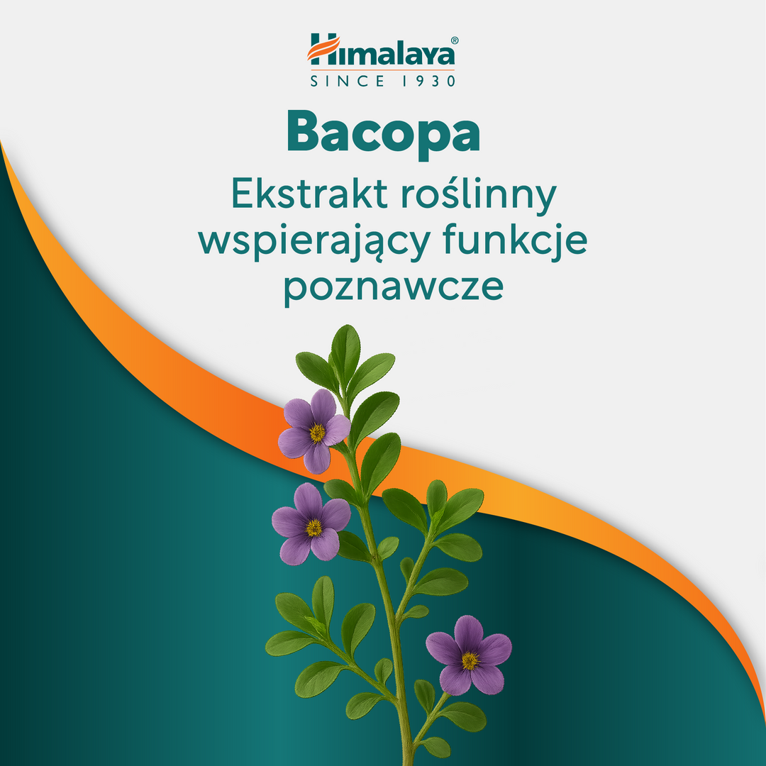 Himalaya Memory Wellness Bacopa (Brahmi) - 60 tabletek