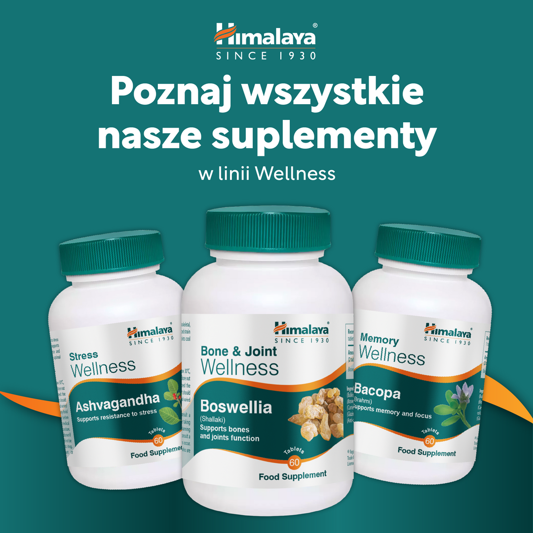 Himalaya Bone &amp; Joint Wellness Boswellia - 60 tabletek